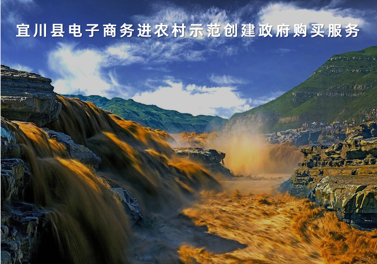 陜西省宜川縣電子商務進農村示范創建政府購買服務